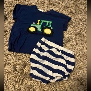 6 month baby boy smock